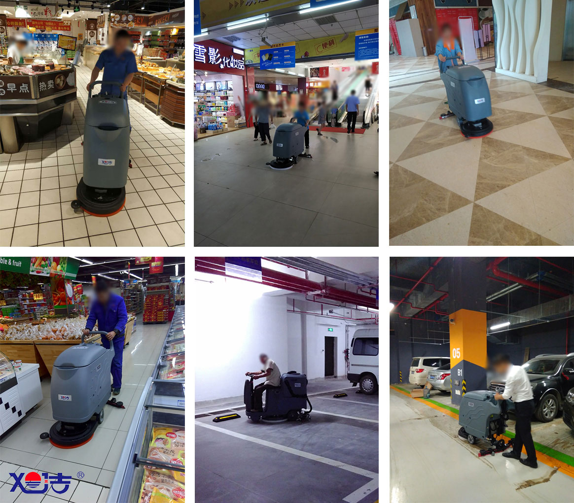 商场洗地机-超市洗地机-洗地机吸干机